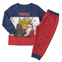 France Christmas Pajama Set Pere Noel And Pere Fouettard - Wonder Print Shop