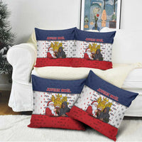 France Christmas Pillow Cover Pere Noel And Pere Fouettard - Wonder Print Shop