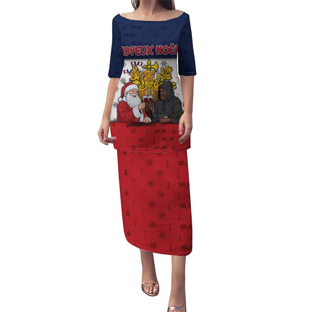 France Christmas Puletasi Pere Noel And Pere Fouettard - Wonder Print Shop