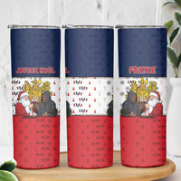 France Christmas Skinny Tumbler Pere Noel And Pere Fouettard - Wonder Print Shop