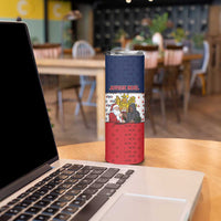 France Christmas Skinny Tumbler Pere Noel And Pere Fouettard - Wonder Print Shop