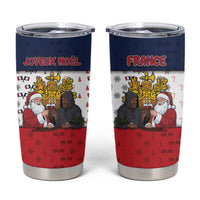 France Christmas Tumbler Cup Pere Noel And Pere Fouettard - Wonder Print Shop