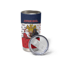 France Christmas Tumbler Cup Pere Noel And Pere Fouettard - Wonder Print Shop