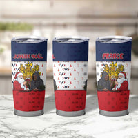 France Christmas Tumbler Cup Pere Noel And Pere Fouettard - Wonder Print Shop