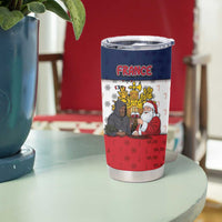France Christmas Tumbler Cup Pere Noel And Pere Fouettard - Wonder Print Shop