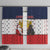 France Christmas Window Curtain Pere Noel And Pere Fouettard - Wonder Print Shop