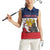 France Christmas Women Sleeveless Polo Shirt Pere Noel And Pere Fouettard - Wonder Print Shop