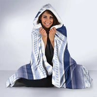 Finland Christmas Hooded Blanket Joulupukki With Coat Of Arms - Wonder Print Shop