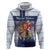 Finland Christmas Hoodie Joulupukki With Coat Of Arms - Wonder Print Shop