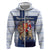 Finland Christmas Hoodie Joulupukki With Coat Of Arms - Wonder Print Shop