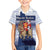 Finland Christmas Kid Hawaiian Shirt Joulupukki With Coat Of Arms - Wonder Print Shop