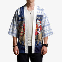 Finland Christmas Kimono Joulupukki With Coat Of Arms - Wonder Print Shop
