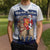 Finland Christmas Knitted V-Neck Vest Joulupukki With Coat Of Arms - Wonder Print Shop