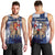 Finland Christmas Men Tank Top Joulupukki With Coat Of Arms - Wonder Print Shop