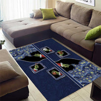 Western Yoke Area Rug Grinch Art Parody Christmas - Wonder Print Shop