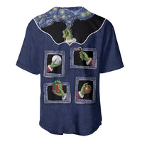 Western Yoke Baseball Jersey Grinch Art Parody Christmas - Wonder Print Shop