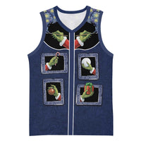 Western Yoke Basketball Jersey Grinch Art Parody Christmas - Wonder Print Shop