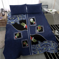 Western Yoke Bedding Set Grinch Art Parody Christmas - Wonder Print Shop