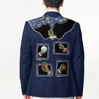 Western Yoke Blazer Grinch Art Parody Christmas - Wonder Print Shop