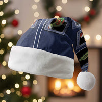 Western Yoke Christmas Santa Hat Grinch Art Parody Christmas - Wonder Print Shop