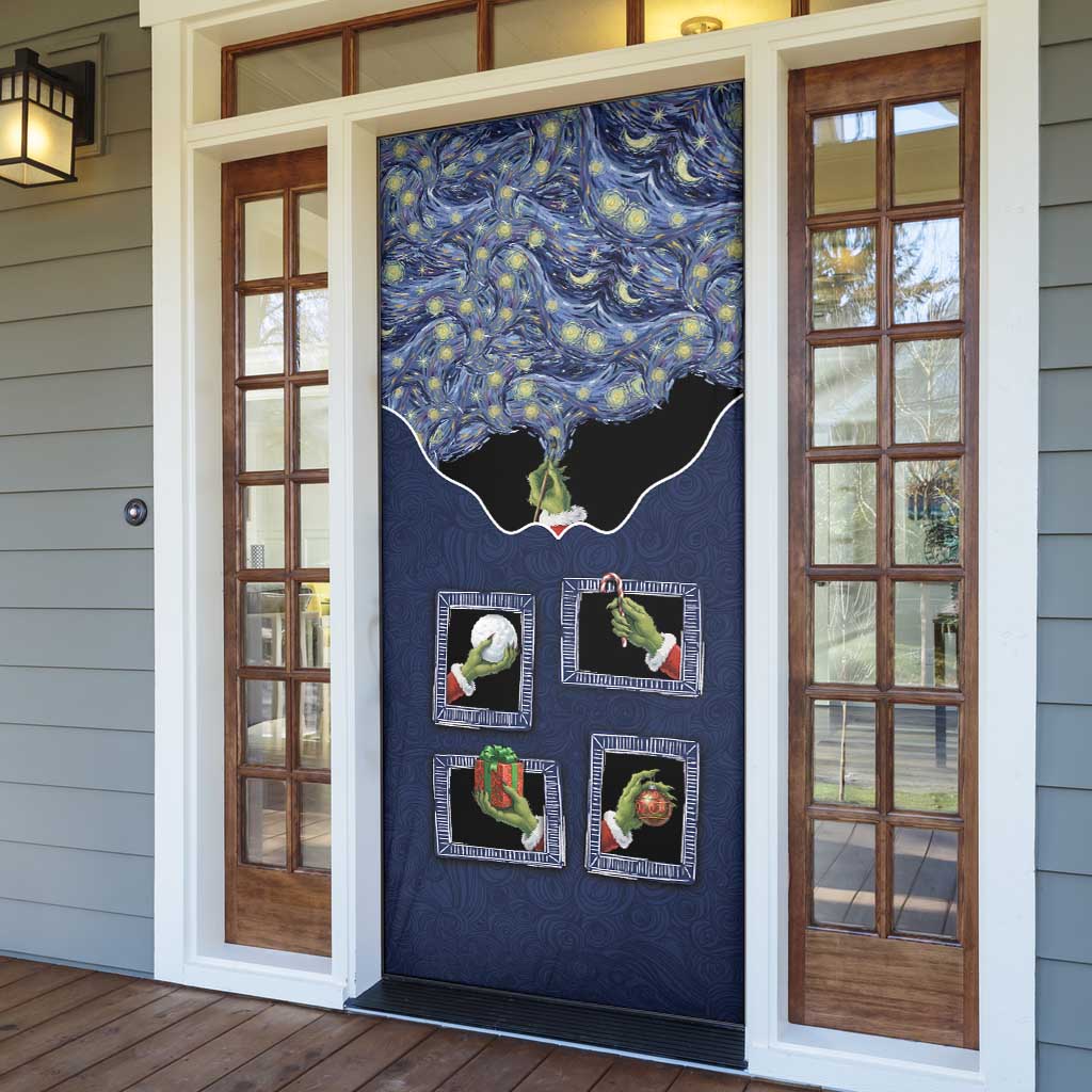 Western Yoke Door Cover Grinch Art Parody Christmas - Wonder Print Shop