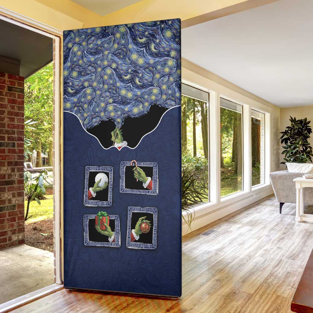 Western Yoke Door Cover Grinch Art Parody Christmas - Wonder Print Shop