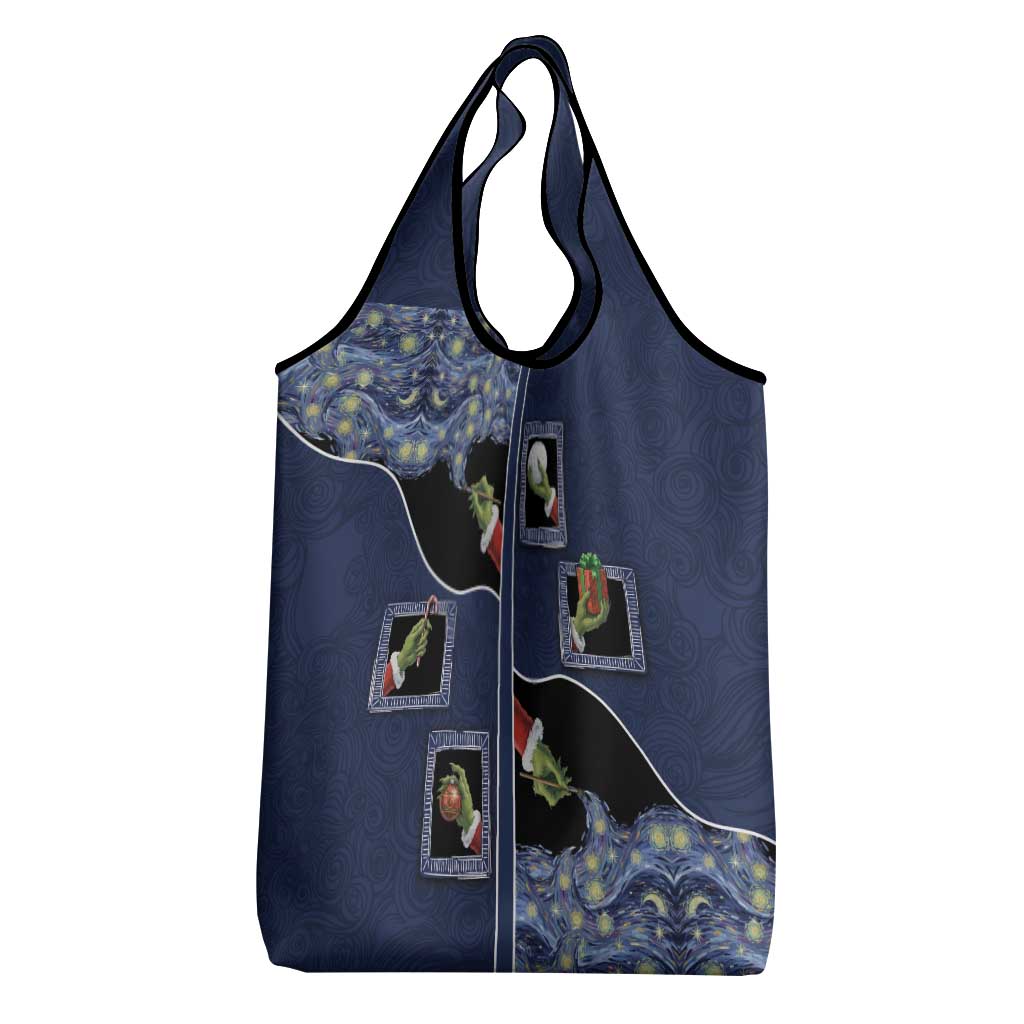 Western Yoke Grocery Bag Grinch Art Parody Christmas - Wonder Print Shop