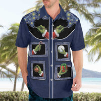 Western Yoke Hawaiian Shirt Grinch Art Parody Christmas - Wonder Print Shop