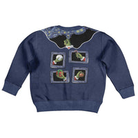 Western Yoke Kid Ugly Christmas Sweater Grinch Art Parody Christmas - Wonder Print Shop