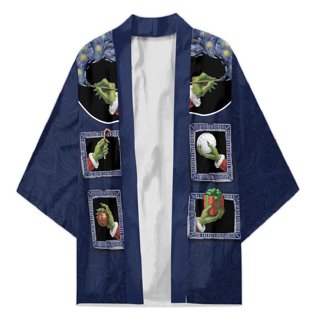 Western Yoke Kimono Grinch Art Parody Christmas - Wonder Print Shop