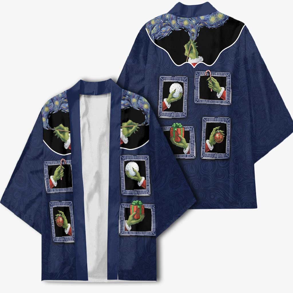 Western Yoke Kimono Grinch Art Parody Christmas - Wonder Print Shop