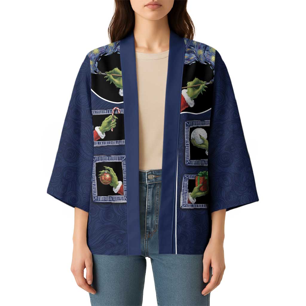 Western Yoke Kimono Grinch Art Parody Christmas - Wonder Print Shop