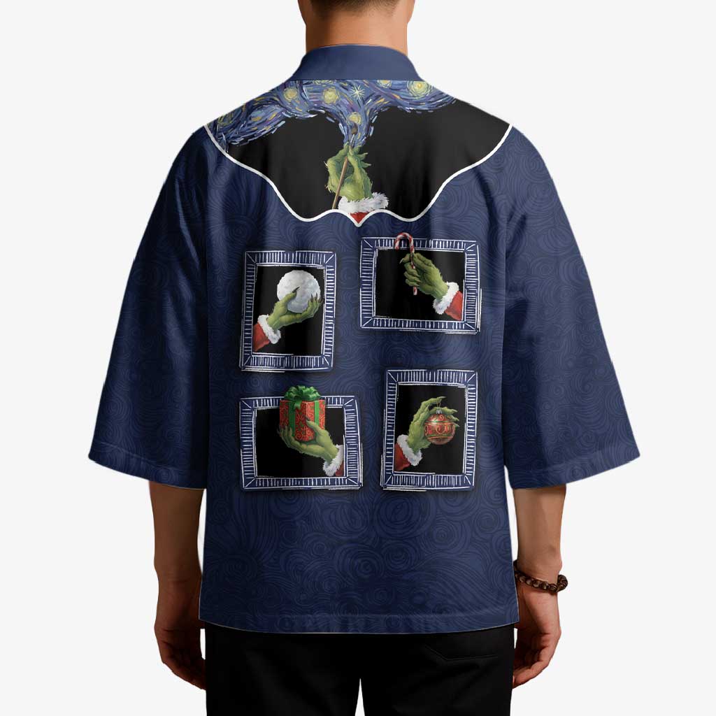 Western Yoke Kimono Grinch Art Parody Christmas - Wonder Print Shop