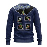 Western Yoke Ugly Christmas Sweater Grinch Art Parody Christmas - Wonder Print Shop