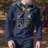 Western Yoke Ugly Christmas Sweater Grinch Art Parody Christmas - Wonder Print Shop