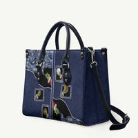 Western Yoke Leather Bag Grinch Art Parody Christmas - Wonder Print Shop