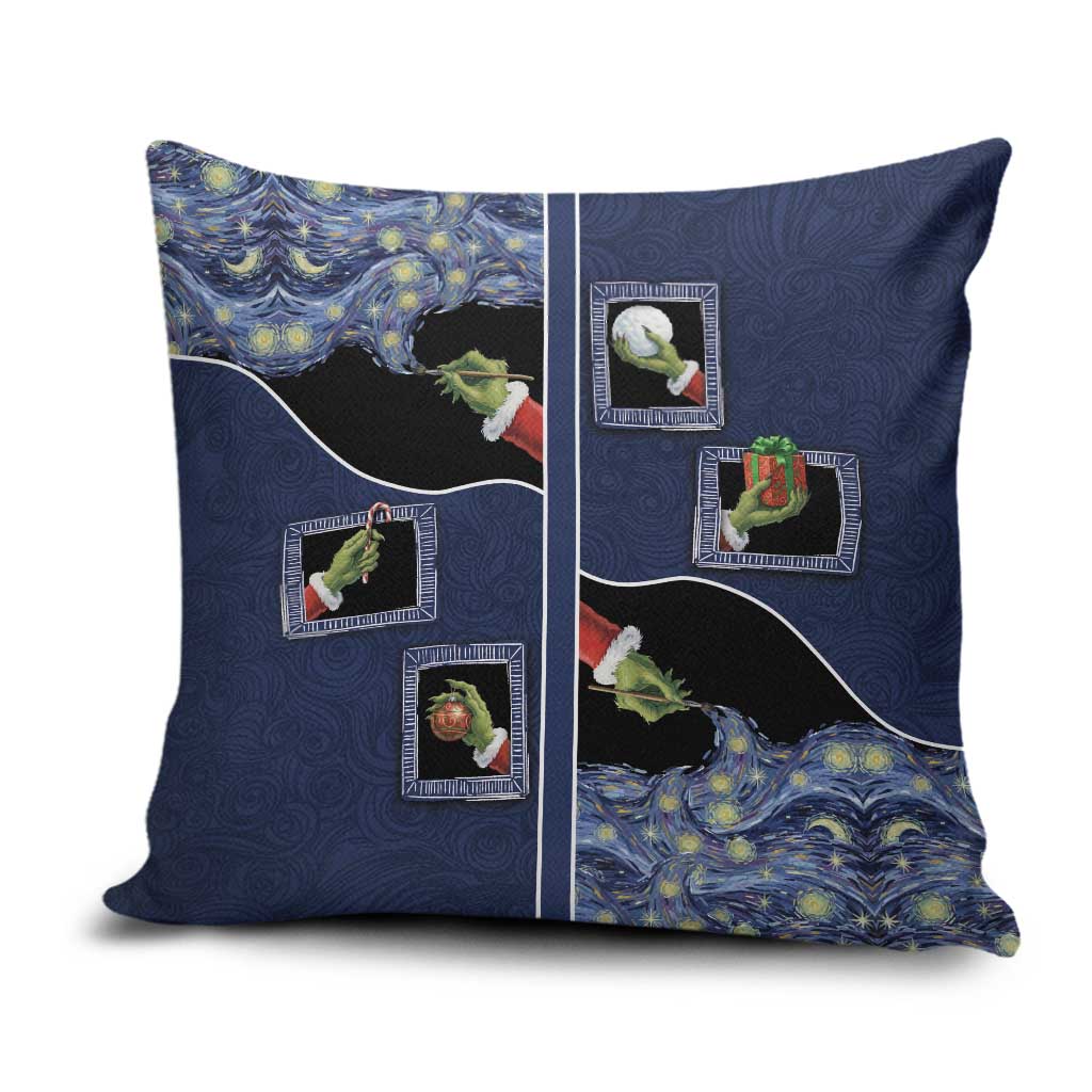 Western Yoke Pillow Cover Grinch Art Parody Christmas - Wonder Print Shop