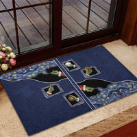 Western Yoke Rubber Doormat Grinch Art Parody Christmas - Wonder Print Shop