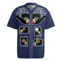 Western Yoke Rugby Jersey Grinch Art Parody Christmas - Wonder Print Shop