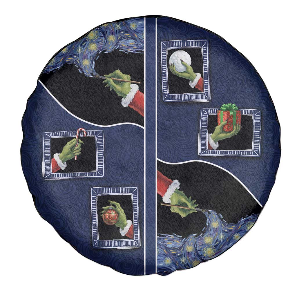 Western Yoke Spare Tire Cover Grinch Art Parody Christmas - Wonder Print Shop