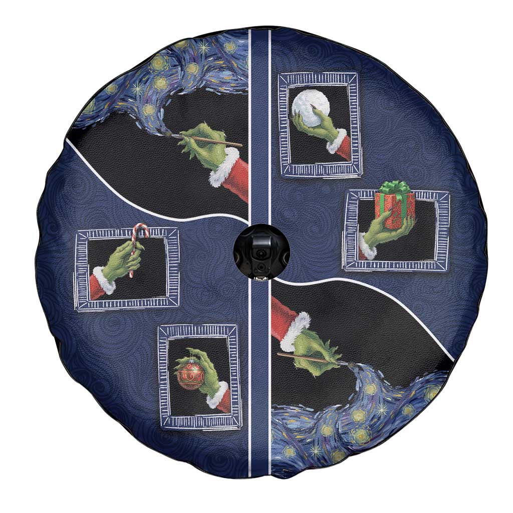 Western Yoke Spare Tire Cover Grinch Art Parody Christmas - Wonder Print Shop