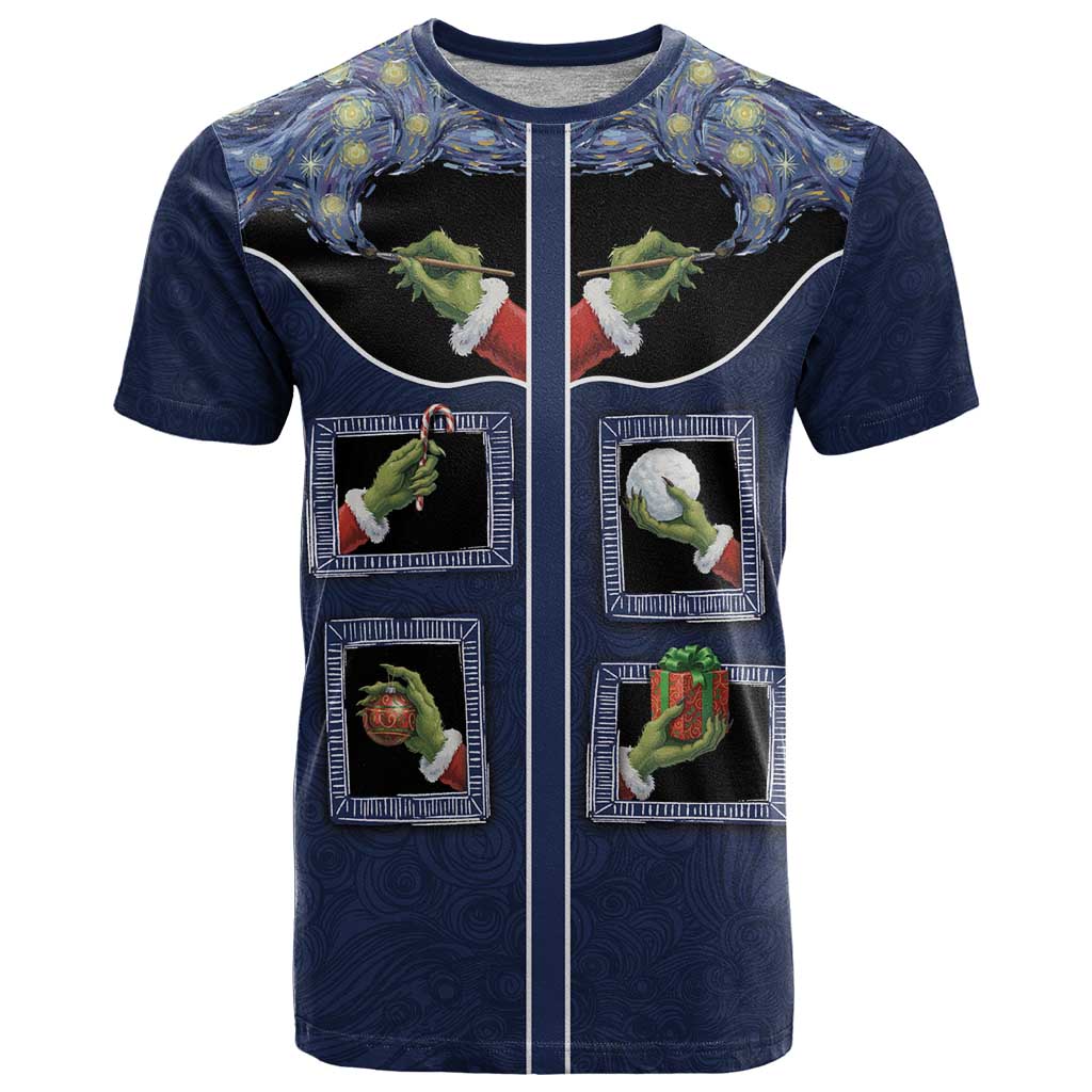 Western Yoke T Shirt Grinch Art Parody Christmas - Wonder Print Shop