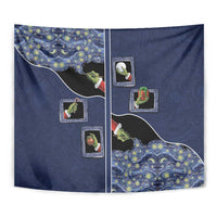 Western Yoke Tapestry Grinch Art Parody Christmas - Wonder Print Shop