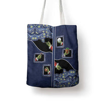 Western Yoke Tote Bag Grinch Art Parody Christmas - Wonder Print Shop