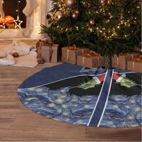 Western Yoke Tree Skirt Grinch Art Parody Christmas - Wonder Print Shop