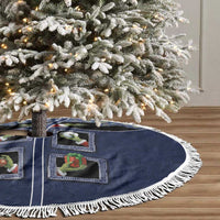 Western Yoke Tree Skirt Grinch Art Parody Christmas - Wonder Print Shop