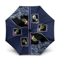 Western Yoke Umbrella Grinch Art Parody Christmas - Wonder Print Shop