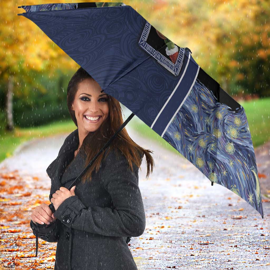 Western Yoke Umbrella Grinch Art Parody Christmas - Wonder Print Shop
