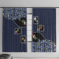 Western Yoke Window Curtain Grinch Art Parody Christmas - Wonder Print Shop