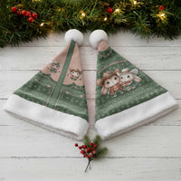Western Yoke Christmas Santa Hat Rabbit Howdy Christmas - Wonder Print Shop